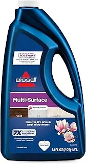 BISSELL, 17891 MultiSurface Floor Cleaning Formula-Crosswave and Spinwave (64 oz), 64 Ounce, 64 Fl Oz