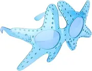 [LIFKOME] Sunglasses Flamingo Ornament Wedding Sunglasses Round Sunglasses Over Glasses Sunglasses Eye Glasses Retro Sunglasses Accessories Holder Halloween Glasses Blue