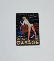 Hot Rod Racing Sticker “Grease Monkey Garage” Mechanic Girl Car Bumper Art Tc6