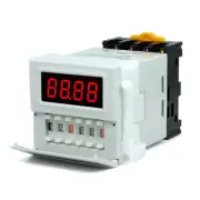 Time Delay Relay ZYS48-S AC/DC24V-48V AC220V Digital Cycle Timer Switch 0.1s-99h