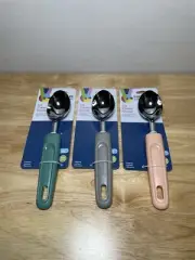 Lot Of ( 3 ) Brand New Faberware Colourworks Stainless Steel Ice Cream Scoopers!