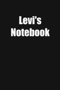 在飛比找博客來優惠-Levi’’s Notebook: 6x9 Lined No