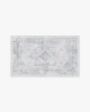 90' x 150' | Machine Washable Runner Rug | Kid & Pet Friendly | Indoor Rug | Kira Soft Blue Rug | Ruggable