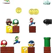 Rosefinch 20 PCS Fridge Magnets Plumber - 3D Refrigerator Magnets Set,Plumber Rocket Office Mushroom Magnets,Calendar Magnet,Whiteboard Magnets,Christmas Magnets,Perfect for Ornaments Decoration