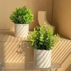 Home Decoration Artificial Plants Bonsai Mini False Plants Potted Office