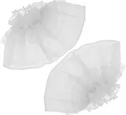 [GAROZATION] Lolita Lace Gloves Detachable Hand Sleeves Clown Wrist Cuffs Soft Elastic Arm Cuffs