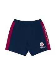 Manly Sea Eagles NRL 2024 Performance Sport Shorts Size S-3XL!