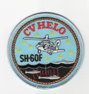 CV Helo SH-60F BC Patch Cat No C6828