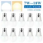 Bayonet Screw LED Bulb E27/B22 Lamp Globe Ball Cool/Warm White Home Light 6X/10X