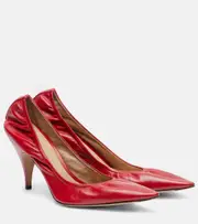 [The Row] The Row Liisa leather pumps AU 5 red