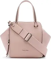 Calvin Klein Marble Triple Compartment Mini Satchel Crossbody