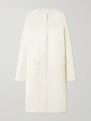 [TOTEME] TOTEME - Silk Coat - Off-white - DK34 DK 34 Off-white