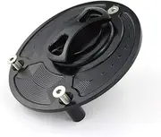 Xitomer CNC Aluminum Alloy, Fuel Cap, for YAMAHA XSR 900/ FJ09/ FZ-09, FZ1 Fazer/ FZ6/ FZ-8/ FZ-10, FZ-07/ XSR 700, XJR1300, YZF-R1/YZF R6/ YZF R25/ R3/ R125, Gas Tank Cover (Black)