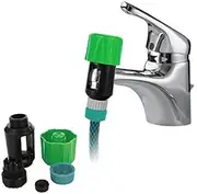 Universal Water Tap to Garden Hose Pipe Connector Adapter Quick Fitting Connectors Mixer Kitchen Bath Tap Adapter Indoor Outdoor