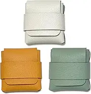 Lulurose Leather Condom Holder Condom Carrying Cases | 3 Colors | More Privacy and Less Embarrassment | Perfect Valentine's day or Birthday or Gift