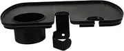 Kisangel Sound Live Broadcast Mic Stand Tray with Microphone Clamp Holder Height Plastic Rack for Streaming Gaming Podcasting and Video Recording
