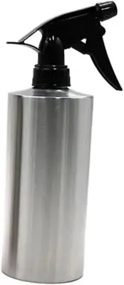 1Pcs Multi-Purpose 304 Stainless Steel Spray Bottle Cylindrical Water Bottle, Pl