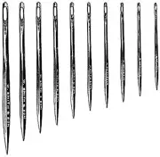 WILLIAM SMITH & SON 25-Pack Tri-Angular Sail Needles Nr.12
