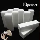 Trimming Kit White Polishing block Nail Buffer Nail Polisher Sanding Files