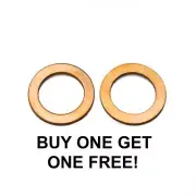 Oil Drain Sump Bolt Washers For Kawasaki Vulcan 650 S Cafe ABS 2019