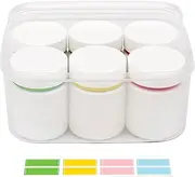 ePizdiz Empty Plastic Pill Bottle Organizer Medicine Bottle Vitamin Bottle Chemical Containers with Caps (100ml)