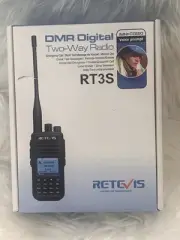 NEW! DMR Retevis RT3S DMR Dual Band Ham 2Way Radio Walkie Talkie 5W 2000mAh+USB