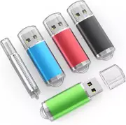 USB Flash Drive 5 Pack 64GB USB 2.0 Flash Drive Memory Stick USB Drive Jump Driv