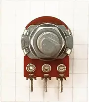 Variable Resistor Potentiometer Flatted 6mm D Shaft Linear Taper Pot B D (B250K)