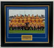 Parramatta Eels 2022 NRL Team Shot Grand Finalists Photo Framed Memorabilia