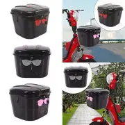 Electric Bike Front Basket Lock Design Bicycle Cargo Rack for Biking Cycling