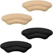 Heel Pads for Shoes That are Too Big, Soft High Heel for Loose Shoes, Blisters, Heel Pain, Heel Inserts for Womens, Mens, Heel Liners (Style 1, One size)