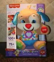 Fisher-Price LAUGH & LEARN SMART STAGES PUPPY Interactive Toy Ages 6-36 Mo NEW