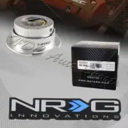 Silver Ball Locking NRG Steering Wheel Gen 2.5 Quick Release Adapter SRK-250SL
