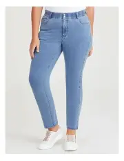 [Taking Shape] The Luxe Looker Jeans in Light Blue Denim