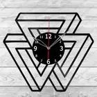 Vinyl Clock Abstract Vinyl Record Wall Clock Home Art Decor Handmade 6922