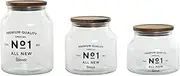 [AlexandreHouse] Messenger Set 3 Crystal Acacia 16 x 16 x 21 3 L, 2 L/1.5 L