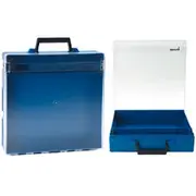 ROLACASE 370x370x85mm Blue Empty Storage Case with Clear Lid ROLRC002/CL