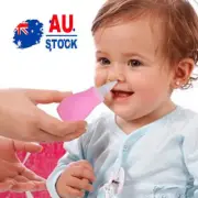 Vacuum Baby Nasal Aspirator Nose Cleaner Snot Sucker Nostril Safe Hygienic AU