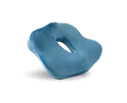Memory Foam Anti-hemorrhoids Cushion Office Beautiful Buttocks Hollow Chair Cushion Detachable Butterfly Non-slip Cushion-Light Blue