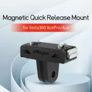 ABS Magnetic Mount Adapter Base Adapter for Insta360 Ace/Ace Pro Action Camera