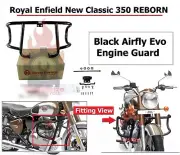 Royal Enfield "All New Classic 350 REBORN Black Airfly Evo Engine Guard"