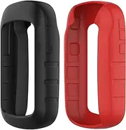 ECSEM Protector Case intended for Garmin eTrex 22x/32X/309X/209X/201X/32X/309X/209X/201X Case Soft Silicone Cover Shell intended for Garmin eTrex 22x (Black+Red)