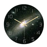 CC019 Creative Starry Pattern Wall Clock Mute Wall Clock Quartz Wall Clock For Home Office Decorations