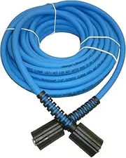 UBERFLEX™ Kink Resistant Pressure Washer Hose 1/4" x 50' 3,100 PSI with (2) 22MM