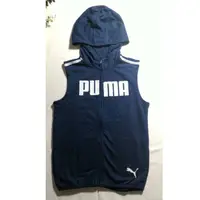 在飛比找蝦皮購物優惠-PUMA 連帽外套式背心