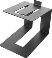 Speaker Holder Stand for Computer Monitors Tilting Design for Enhanced Saving Desktop Speaker Storage Oxidized Finish