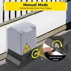 Electric Sliding Gate Opener Automatic Motor Remote Kit Heavy Duty Garage 1800KG