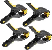 NAMOARLY 4Pcs Plastic Clips for LCD Screen Mounting Tools with Sponge Pads Screen Removers for Safe Lifting Compatible with Mobile Devices Black