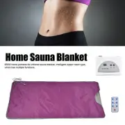 US JY Far Infrared Sauna Blanket Detox Therapy Sweat Steaming Heating Blanket