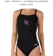 Speedo Solid Flyback Training Swimsuit Endurance+ Women's Size 6/32